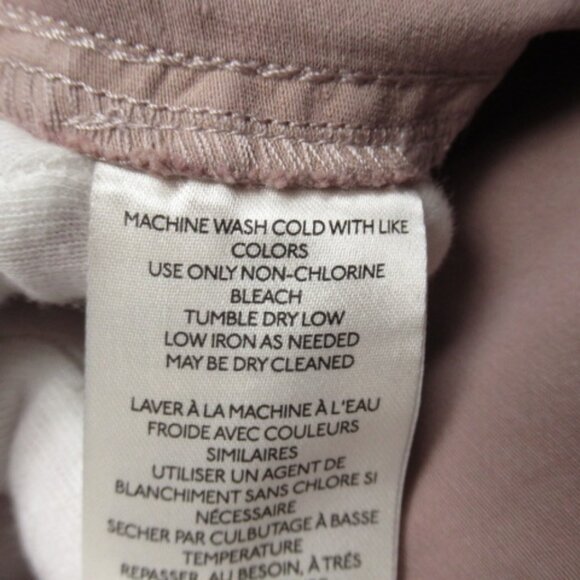 Anthropologie The Richie Striped Slim Jogger Mauve 14 - Picture 8 of 13